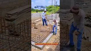 transformer setup RCC box #civilengineering #homeconstraction #construction