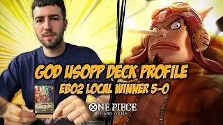 Profilo del mazzo del vincitore God Usopp - EB02 Local 5-0! - One Piece TCG ITA