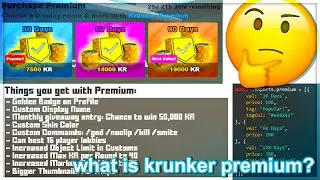 What is KRUNKER PREMIUM? (Krunker Update 2.3.6)