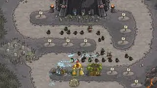 Can you own Kingdom Rush like a boss? Or your time back guaranteed - Dark Tower (Heroic Challenge)