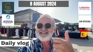 Camposol Market Live (daily vlog) #expatinmazarron #spain #expat