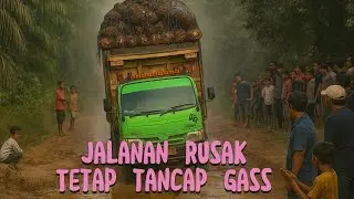 Driver sangata lihai,.jalanan rusak tetap tanpa gass