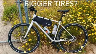 Putting Bigger Tires On A Cannondale Quick Bike