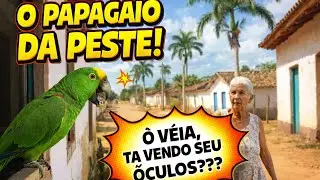 O PAPAGAIO DA PESTE NÃO PERDOA NINGUÉM 😂🦜