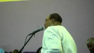 Celebration service for Pastor Gene Viale, Charlene Moore sings, Jesus is all the world to me