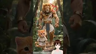 Mama Lion is in Danger Papa Lion Save💀😱 #shorts
