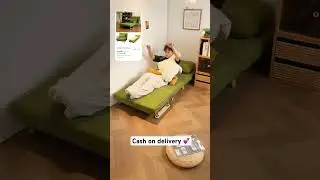 Viral foldable sofa cum bed from meesho | meesho finds | shorts #meesho #amazon #shorts