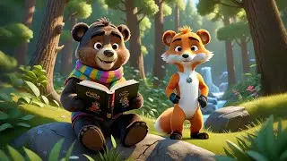 Bobby Bear Reads a Book | Reading Song for Kids | Nursery Rhymes and Learning Songs for Toddlers