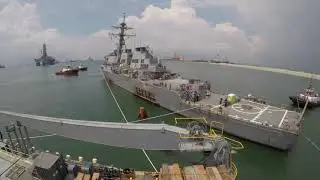 USS John S. McCain Heavy Lift