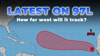 How Far West Will 97L Track?