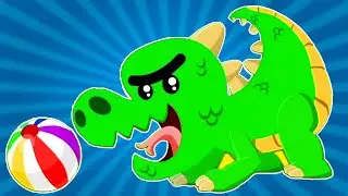 Surprise Egg Hunt with Grandma 🥚🦖 | Dinosaur Adventure | Fun Kids Cartoon