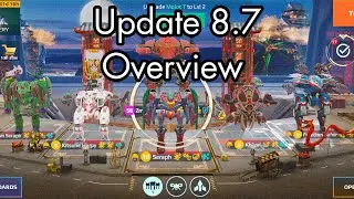 Update 8.7 Overview War Robots