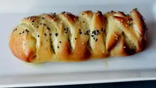 Braided bread/veg paneer bread