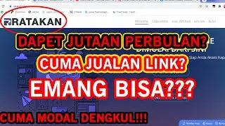 CARA MENDAFTAR DAN MENGHASILKAN UANG DI RATAKAN. MENGHASILKAN UANG TAMBAHAN LEWAT INTERNET.