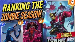 Let's Rank EVERY Marvel Zombies Card in Marvel Snap