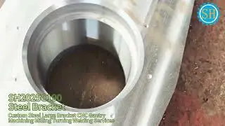 large steel bracket gantry machining by sanhui machinery