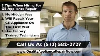 Appliance Repair GE Repair FIX YouTube sharing