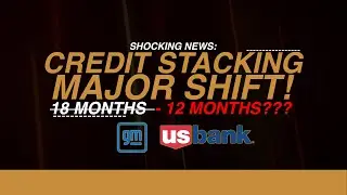 MAJOR CHANGES IN CREDIT STACKING  GM BIZ CARD IS BACK US BANK NO MORE 0% 18 MONTHS