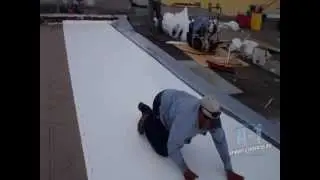Installing GAF .45 Freedom Miami Fl 1-866-ROOFING.wmv