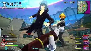 Team battle CPU level normal - My Hero Ultra Rumble OPEN BETA - practice match |