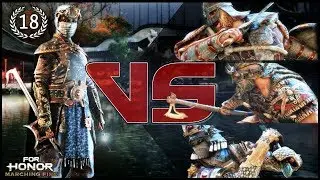 For Honor Duels [PC-S.8] Nuxia vs Warlord / Rep 60 Orochi / Rep 60 Berserker