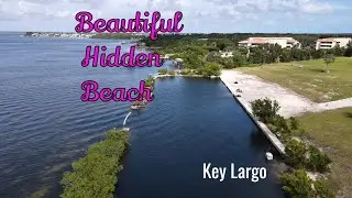 Key Largo Florida - Aerial View (Hidden Beach)