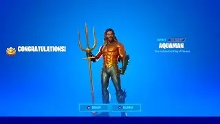 HOW TO GET AQUAMAN SKIN IN FORTNITE! (NEW)