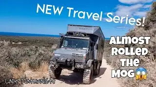 ALMOST ROLLED the Unimog at THREE BEARS TRACK - NEW TRAVEL SERIES packed with Adventures (Eps. 1)