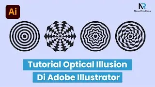 Tutorial Optical Illusion Di Adobe Illustrator