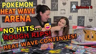 No Full Arts&hellip; No EXs&hellip; 😅 Pok&eacute;mon Japanese Heat Wave Arena Pack Opening EP 6