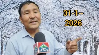 Fresh Weather update with Sonam Lotus | Snowfall❄️in J&K & Ladakh 31-5 February 2026