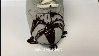 A.I. SHIELD / Antimicrobial Protection for Sneakers and Bags / Choco experiment
