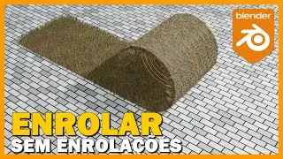 ENROLAR SEM ENROLAÇÕES NO BLENDER 3D