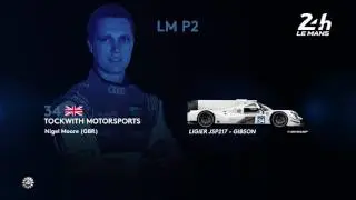 2017 Official Season Entry List - LMP2 category