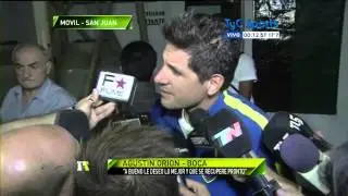 Agustin Orion dio la cara tras la grave lesi&oacute;n de Carlos Bueno