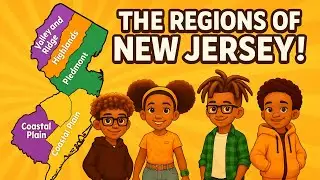 Four Cool Regions of New Jersey | Educational Geography Song with the Freedom Fighters