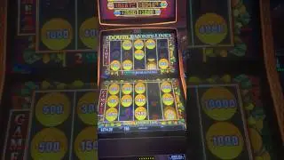 DOUBLE MONEY LINK HUGE WIN!! $7.50 MAX BET! #lasvegas #slot #casino #bigwin #bonus #money