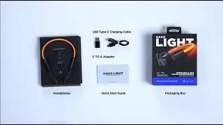 HAKII LIGHT Operation Guide #hakii #sportsgear #nightrun #headphones #outdoorsport #safety
