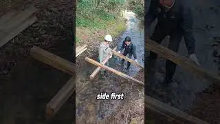 This Simple Wood Trick Creates an Incredibly Strong Bridge