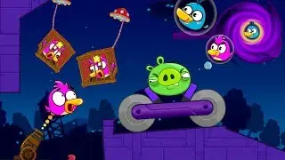 Angry Birds Collection Hacked 4 - SHOOT THE BAD PIGS THROUGH BLACK HOLE TO RESCUE GIRLFRIEND!