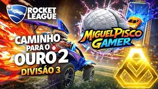 Caminho a Ouro 2 divis&atilde;o 3, no Rocket league!