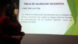 Cuadros de Clasificación Documental y Tablas de Valoración Documental
