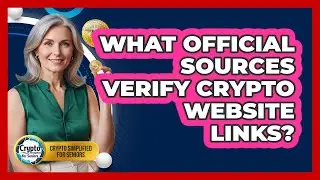 What Official Sources Verify Crypto Website Links?