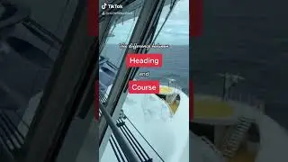 Life at Sea - Difference between Heading and Course