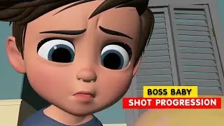 Boss Baby | Boss Baby & Tim Shot Progression | Animation Breakdowns | 3D Animation Internships