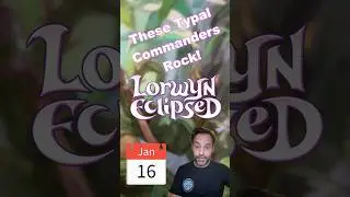 BROKEN new Typal Commanders from Lorwyn Eclipsed #mtg #mtgecl #lorwyneclipsed #mtgcommander #mtg
