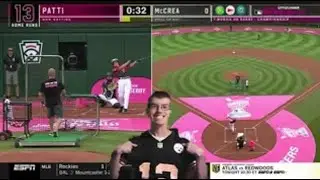 2023 Little League World Series Home Run Derby | Little League Home Run Derby 2023 FAN REACTION