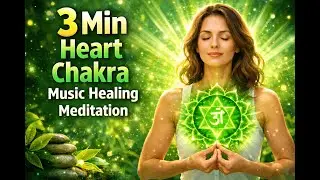 3 Minutes to Open Your Heart Chakra 💚 | Heart Chakra Music Healing Meditation | Feel Love Instantly