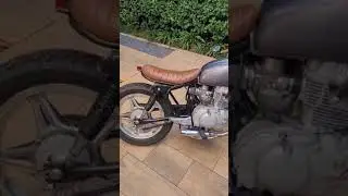 Cafe Racer Honda CB400T 1980 grey