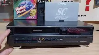 NATIONAL NV-G16 / PANASONIC NV-G16 VHS RECORDER